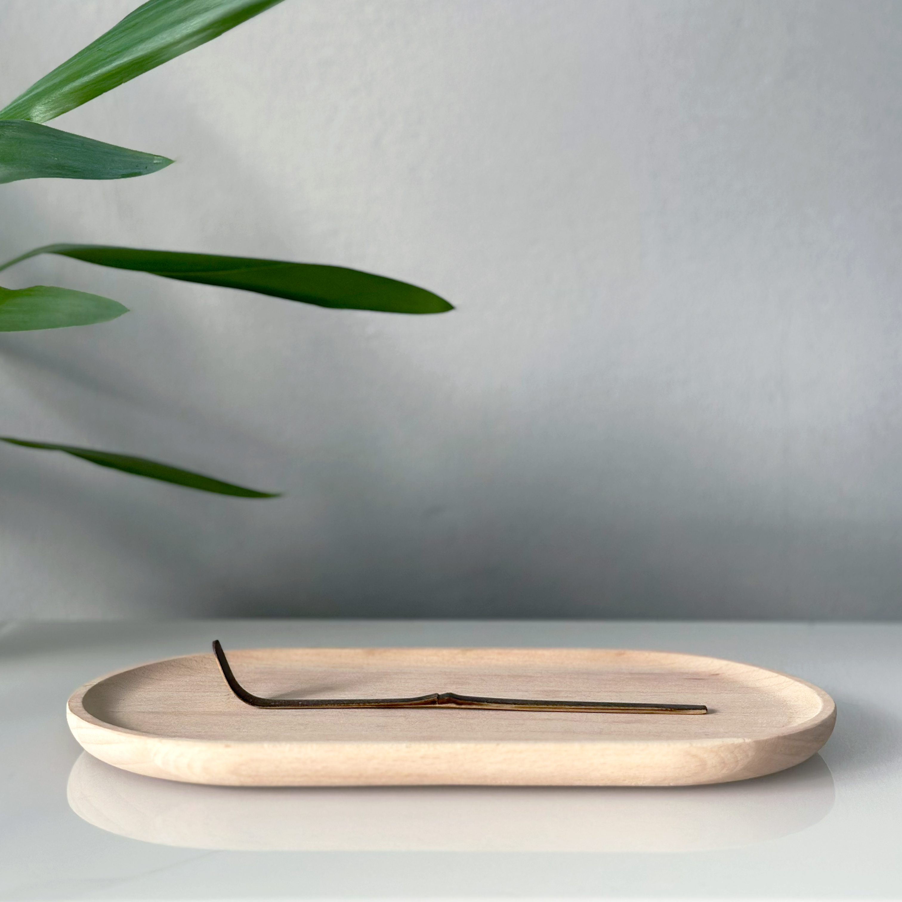 Bambusová lžička tmavá